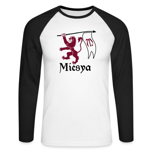 Miesya Shirt Vrouw - Mannen baseballshirt lange mouw