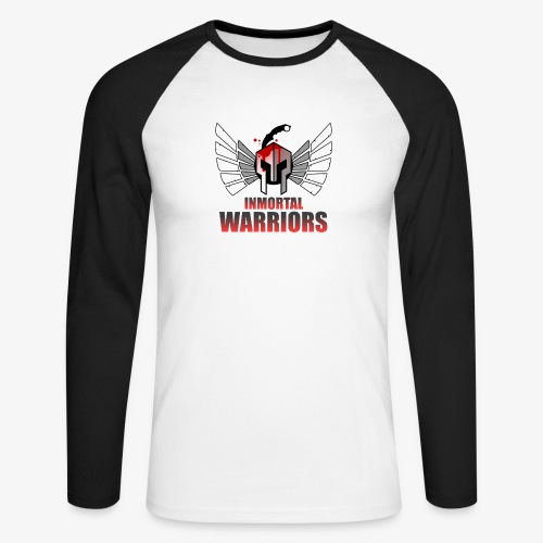 The Inmortal Warriors Team - Men's Long Sleeve Baseball T-Shirt