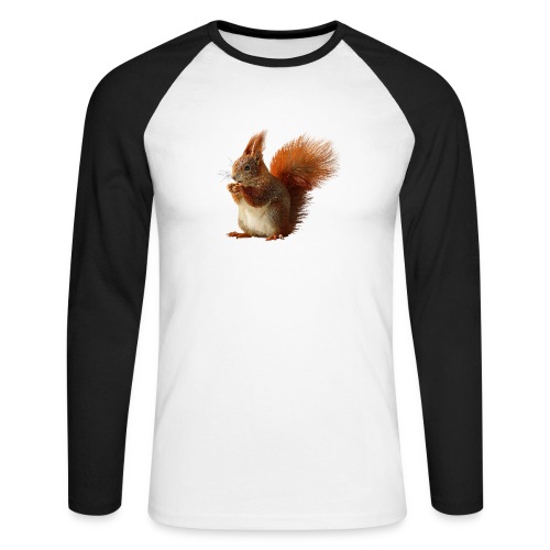 Eichhörnchen - Männer Baseballshirt langarm