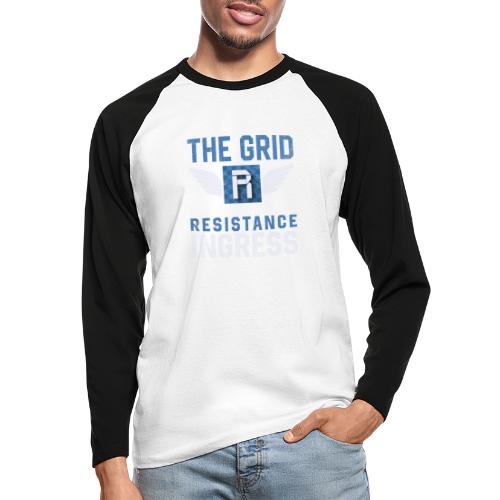TheGrid Design - Männer Baseballshirt langarm