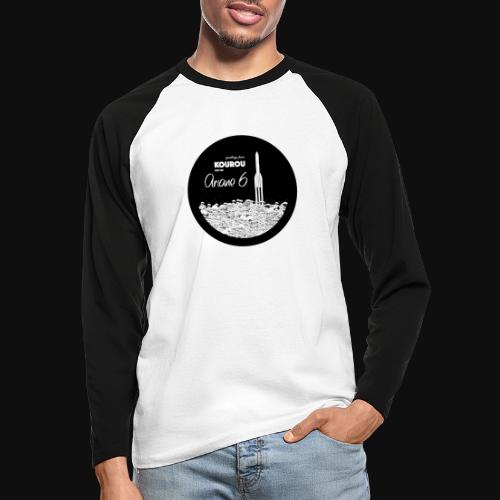 Kourou city of Ariane 6 by ItArtWork - Men's Long Sleeve Baseball T-Shirt
