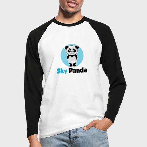 Panda Cutie - Männer Baseballshirt langarm