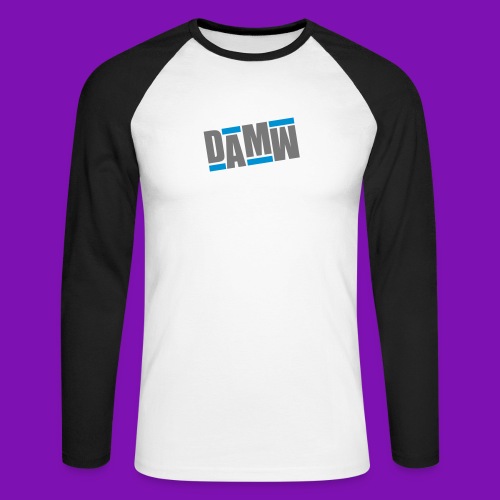 DAMW-retro - Männer Baseballshirt langarm