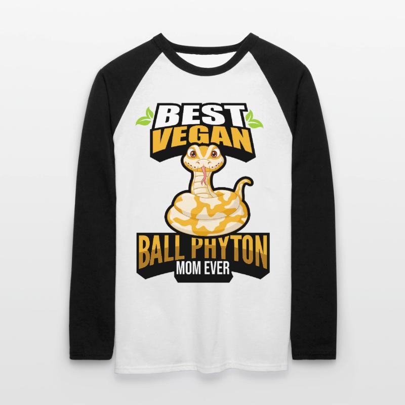 Roi Python T-shirt baseball manches longues Homme