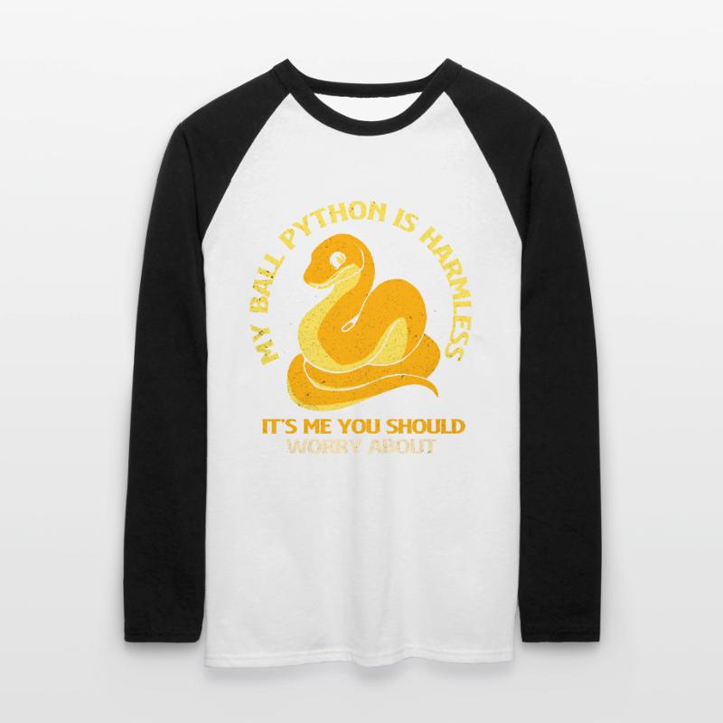 Python T-shirt baseball manches longues Homme
