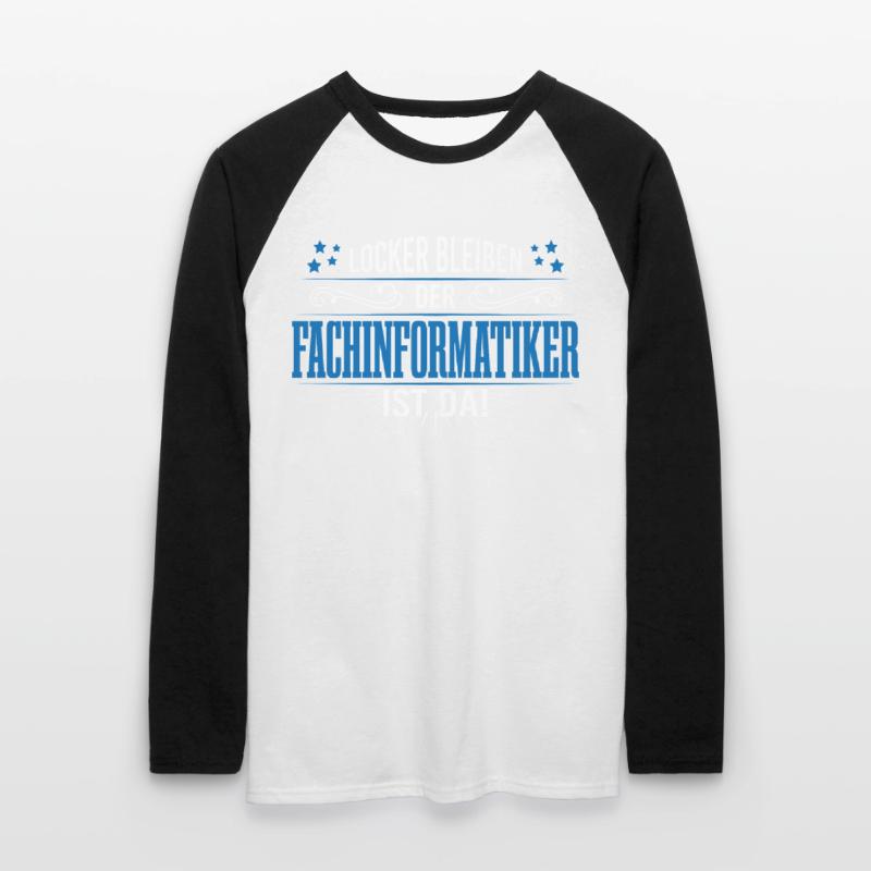 Fachinformatiker programmierer support admin Unisex Baseballshirt langarm