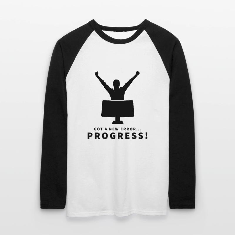 Coder Coding Programmer Unisex Baseballshirt langarm