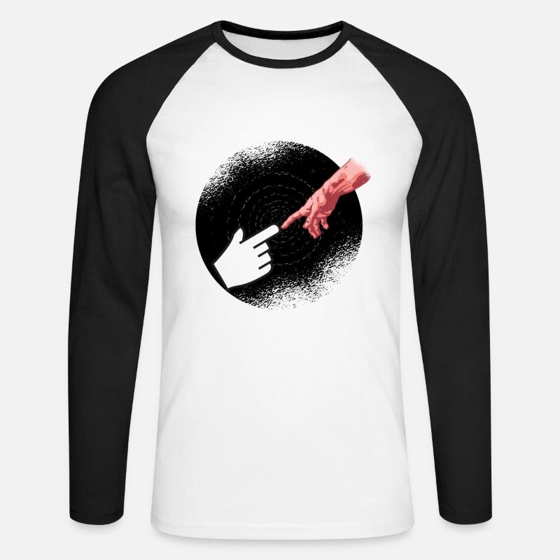 Programmierer Informatiker Informatik - Unisex Baseballshirt langarm - Weiß/Schwarz