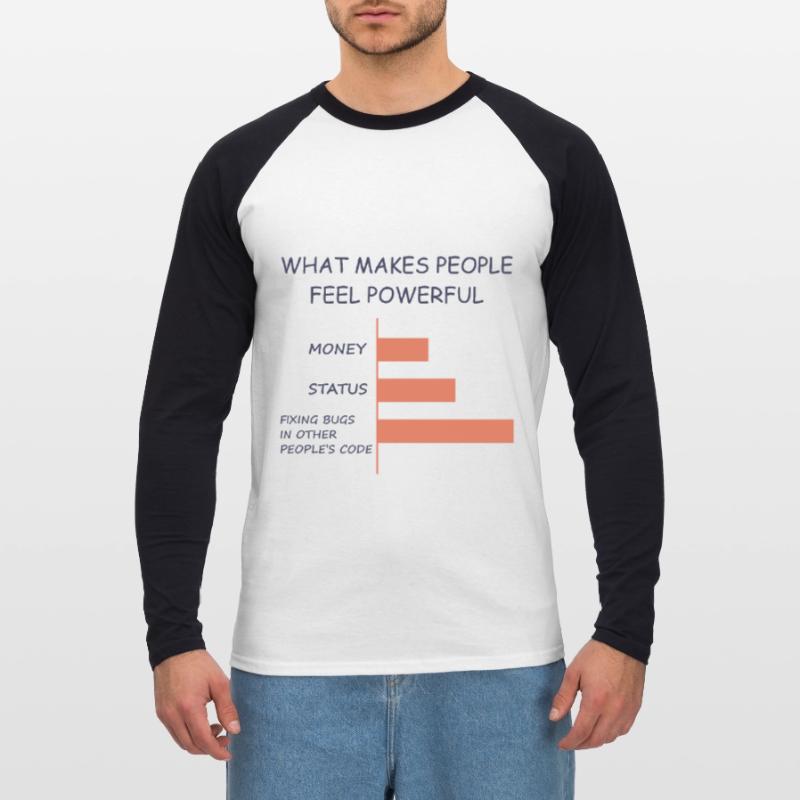 Computerprogrammierer Codierer Software Engineer Geschenk Unisex Baseballshirt langarm