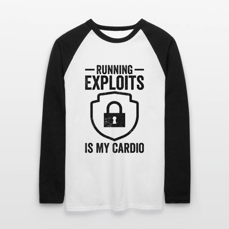 Cybersecurity Computer Security Cybersecurity Unisex Long Sleeve Baseball T-Shirt