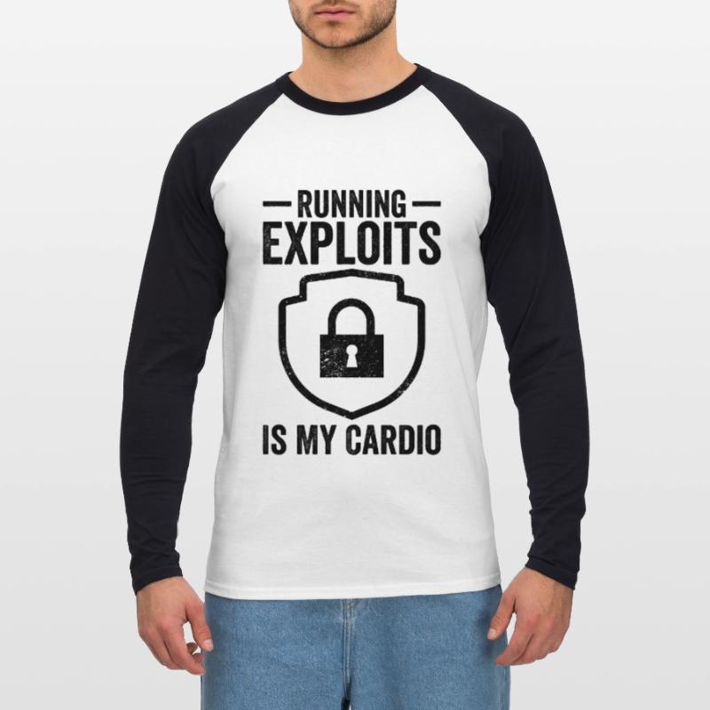 Cybersecurity Computer Security Cybersecurity Unisex Long Sleeve Baseball T-Shirt