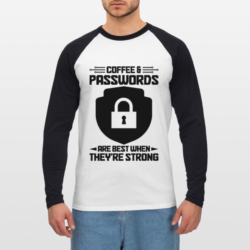 Cybersecurity Computer Security Cybersecurity Unisex Long Sleeve Baseball T-Shirt