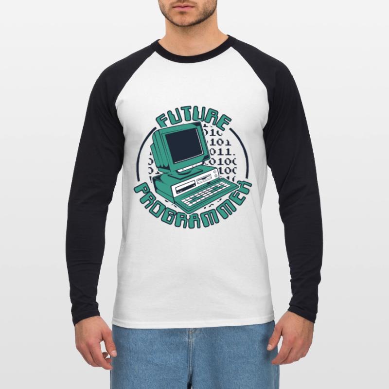 Future Programmer Softwareingenieur Developer Unisex Baseballshirt langarm
