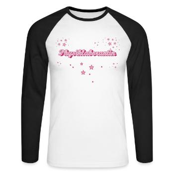 Laboratory Assistant Graduation Gift Physics Laboratory Assistant - Unisex Long Sleeve Baseball T-Shirt - white/black - Front - Nik (191cm)
