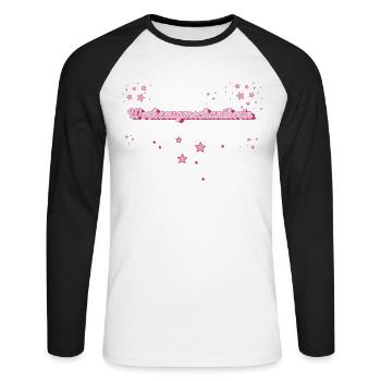 Mechanic Graduation Gift Tool Mechanic - Unisex Long Sleeve Baseball T-Shirt - white/black - Front - Nik (191cm)