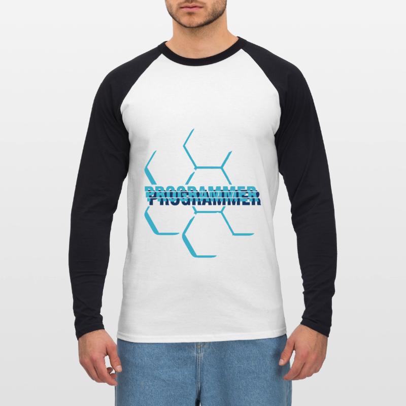 Computer programmer - Programmierer Unisex Baseballshirt langarm