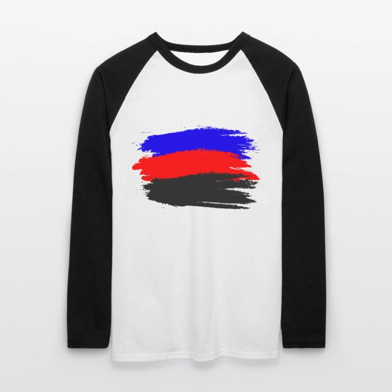 Polyamory Flag Polyamorous Flag Pride Polyamory Unisex Long Sleeve Baseball T-Shirt