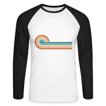 Je ne peux pas faire confiance à un pet à mon âge de 78 ans anniversaire - T-shirt baseball manches longues Homme - blanc/noir - Devant - Nik (191cm)