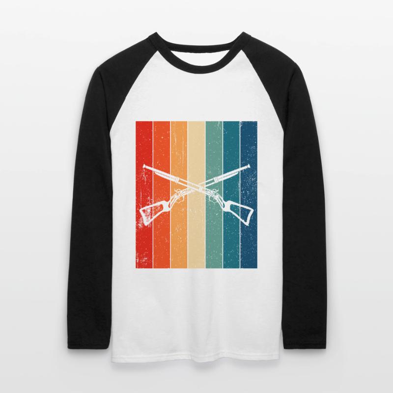 Vorderlader Muzzleloader Muzzle Loading Unisex Long Sleeve Baseball T-Shirt