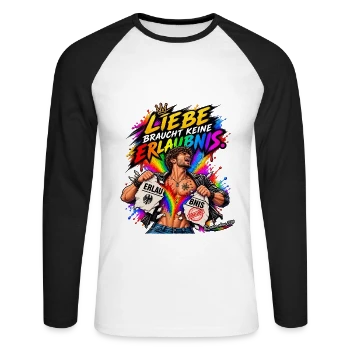 Unisex Baseballshirt langarm