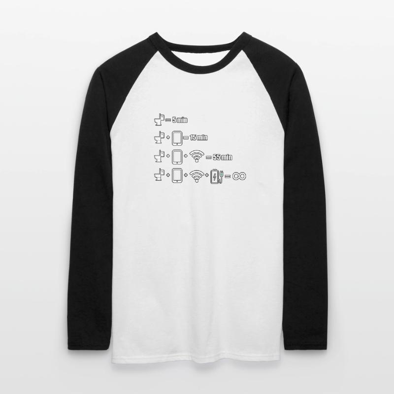 IT expert programmer computer scientist coder Unisex Long Sleeve Baseball T-Shirt