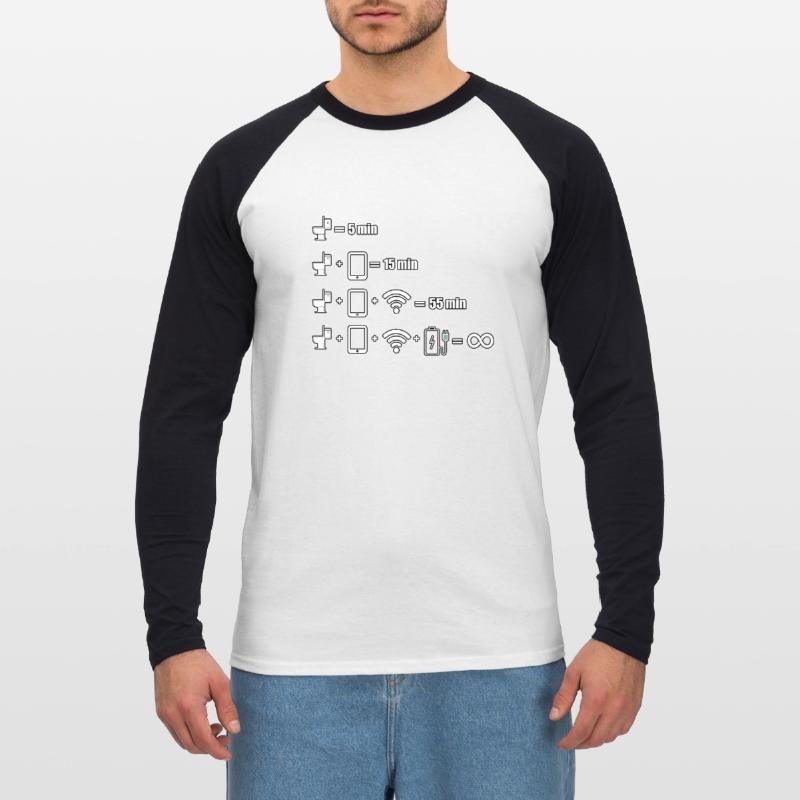 IT expert programmer computer scientist coder Unisex Long Sleeve Baseball T-Shirt