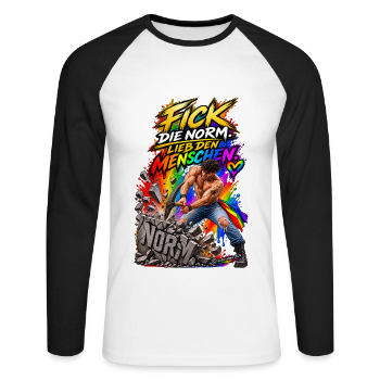 Unisex Baseballshirt langarm