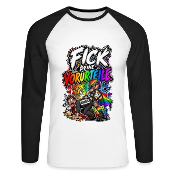 Unisex Baseballshirt langarm