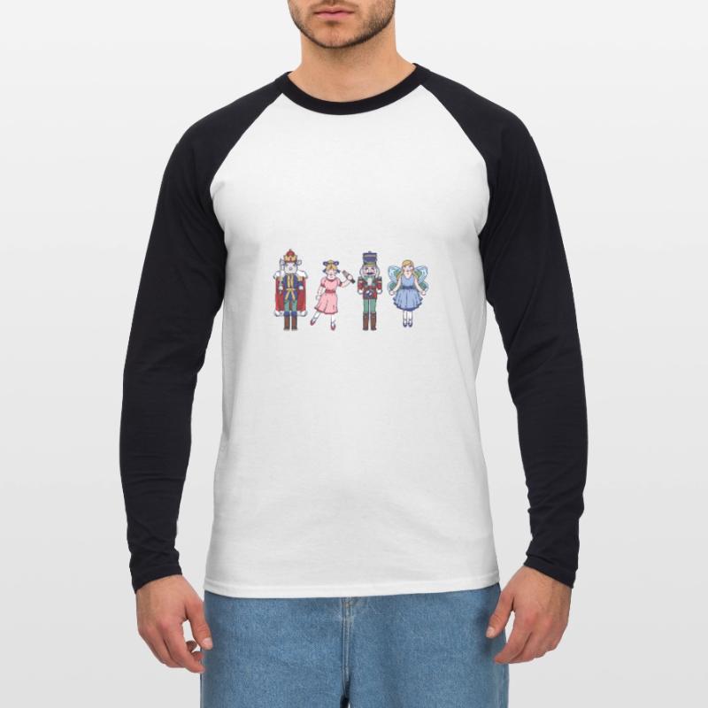 Nutcracker figures classic nutcracker Unisex Long Sleeve Baseball T-Shirt