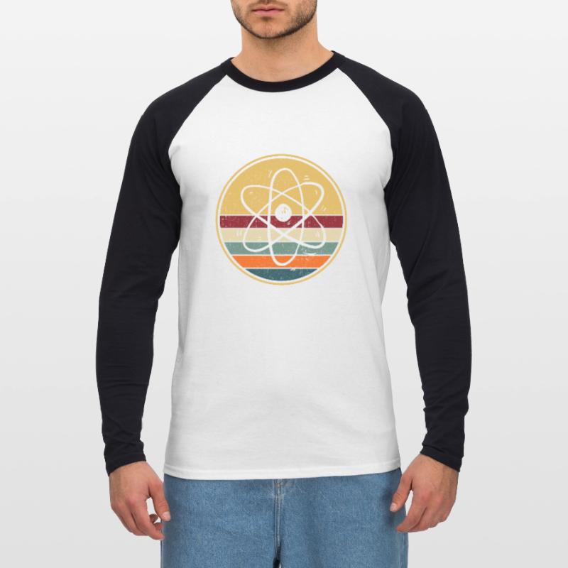 Physicist gift I science atom physics nerd Unisex Long Sleeve Baseball T-Shirt