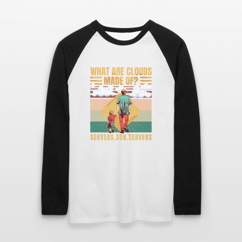 Funny Programmer Software Developer Computer Unisex Long Sleeve Baseball T-Shirt