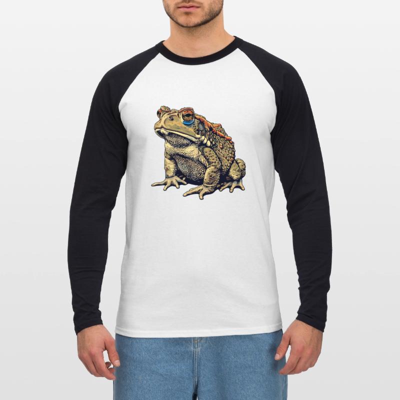 Toad Toads Toad Unisex Long Sleeve Baseball T-Shirt