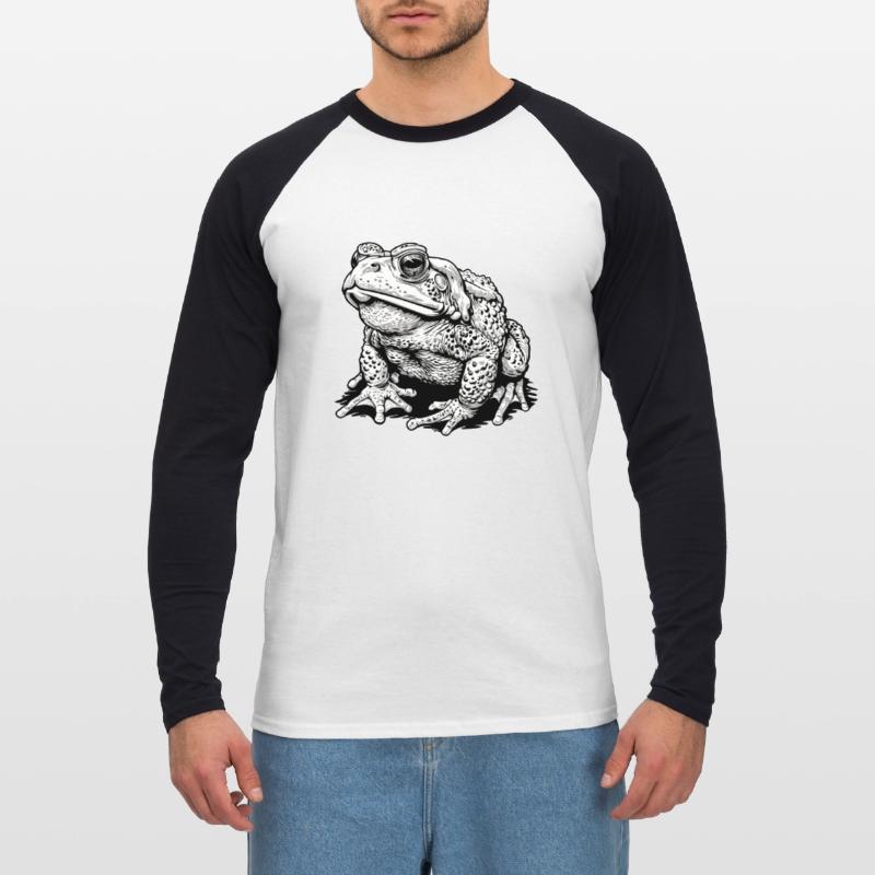 Toad Toads Toad Unisex Long Sleeve Baseball T-Shirt