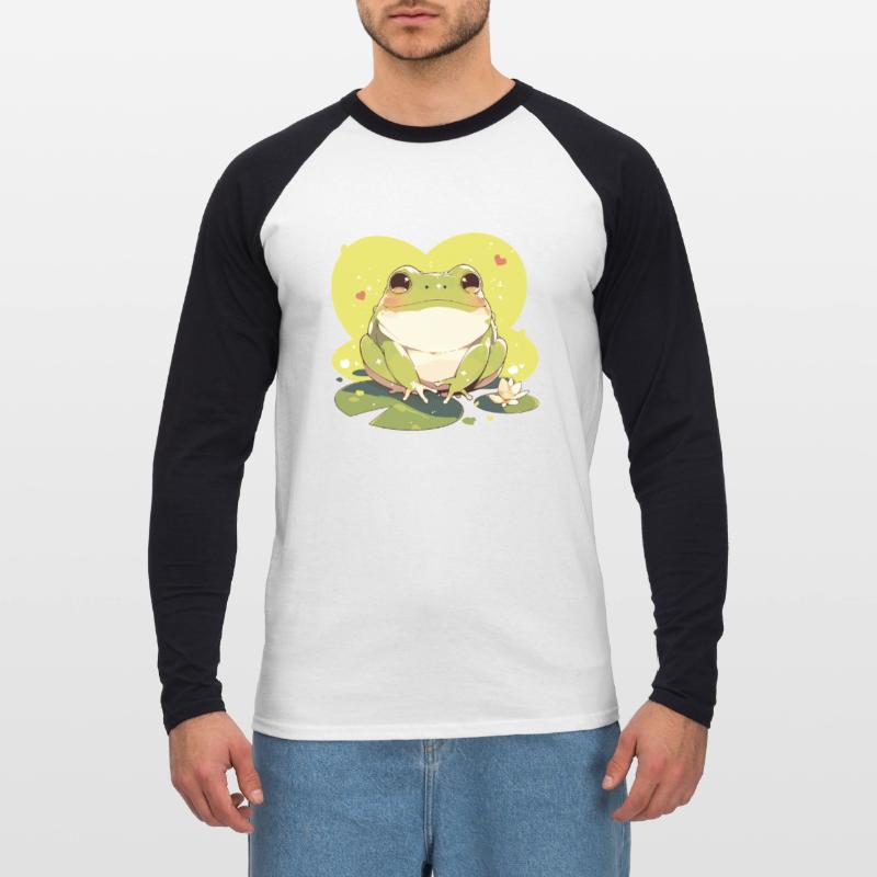 Toad Toads Toad Unisex Long Sleeve Baseball T-Shirt