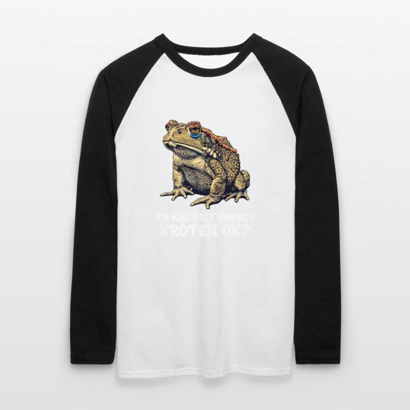 Toad Toads Toad Unisex Long Sleeve Baseball T-Shirt
