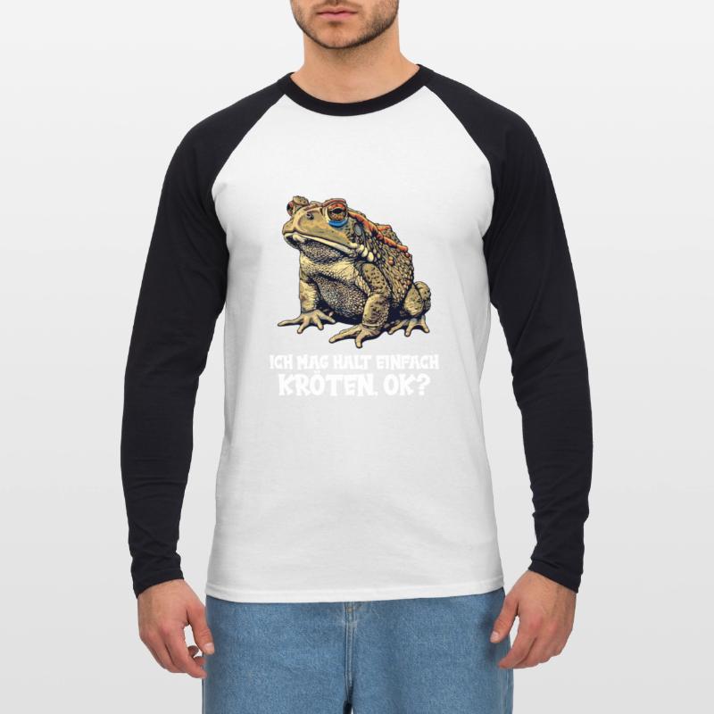 Toad Toads Toad Unisex Long Sleeve Baseball T-Shirt