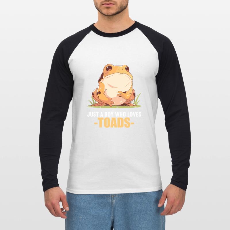 Toad Toads Toad Unisex Long Sleeve Baseball T-Shirt