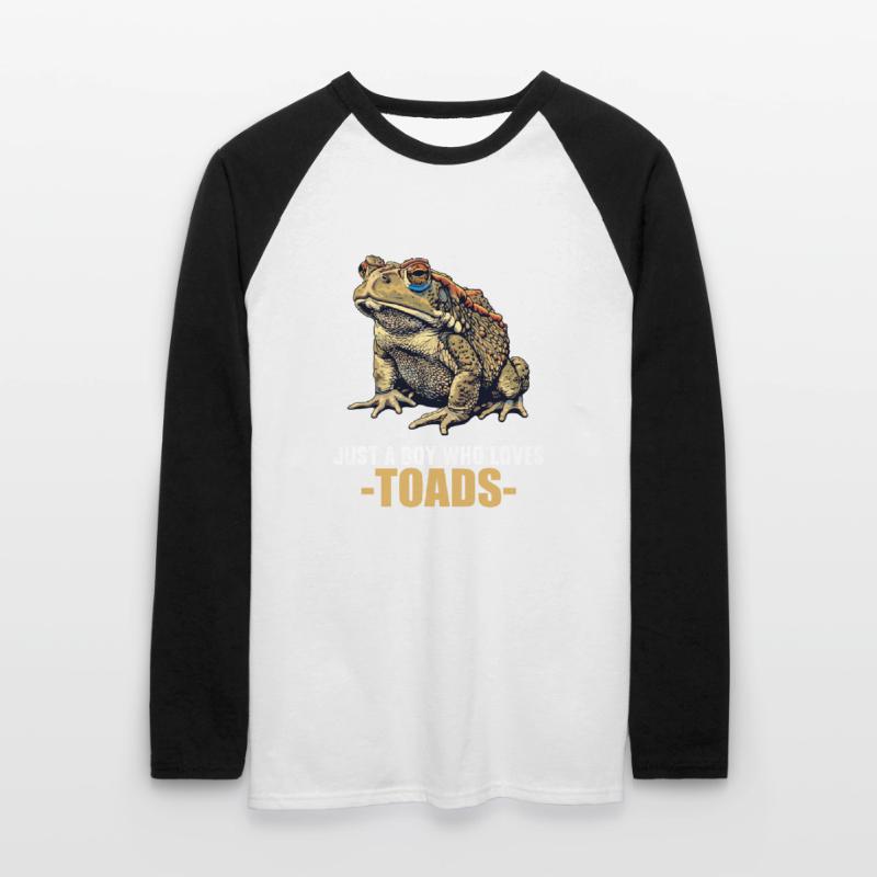 Toad Toads Toad Unisex Long Sleeve Baseball T-Shirt
