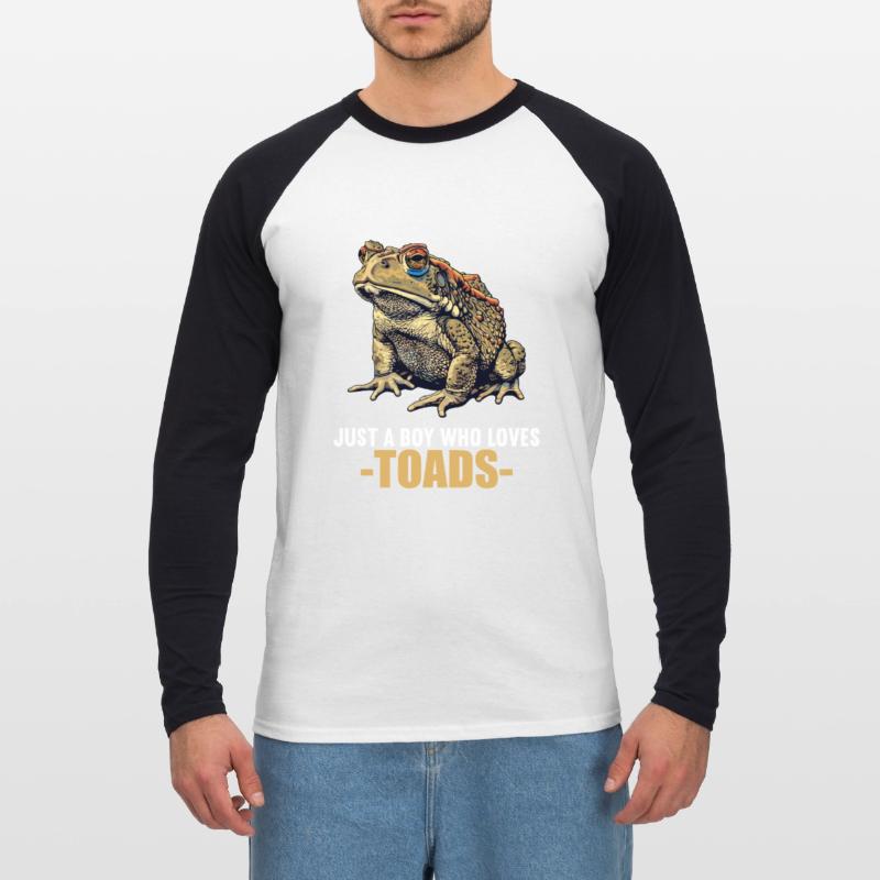 Toad Toads Toad Unisex Long Sleeve Baseball T-Shirt