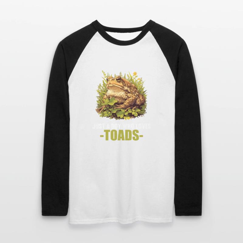 Toad Toads Toad Unisex Long Sleeve Baseball T-Shirt