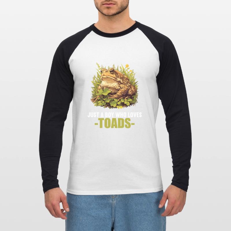 Toad Toads Toad Unisex Long Sleeve Baseball T-Shirt
