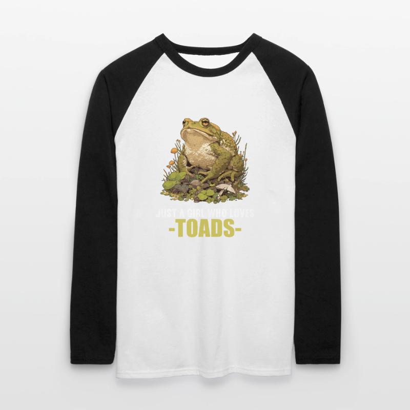 Toad Toads Toad Unisex Long Sleeve Baseball T-Shirt