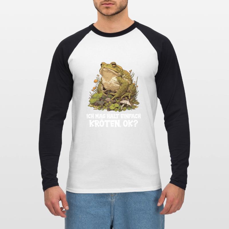 Toad Toads Toad Unisex Long Sleeve Baseball T-Shirt