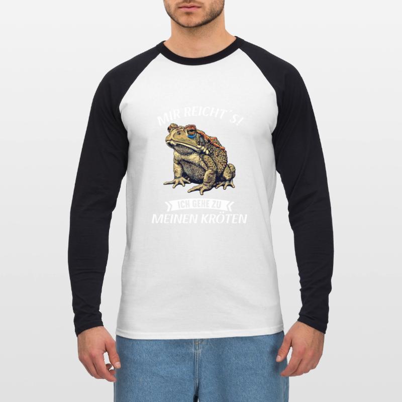 Toad Toads Toad Unisex Long Sleeve Baseball T-Shirt