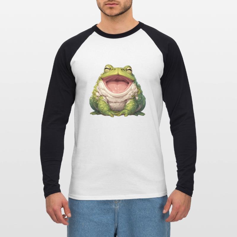 Toad Toads Toad Unisex Long Sleeve Baseball T-Shirt