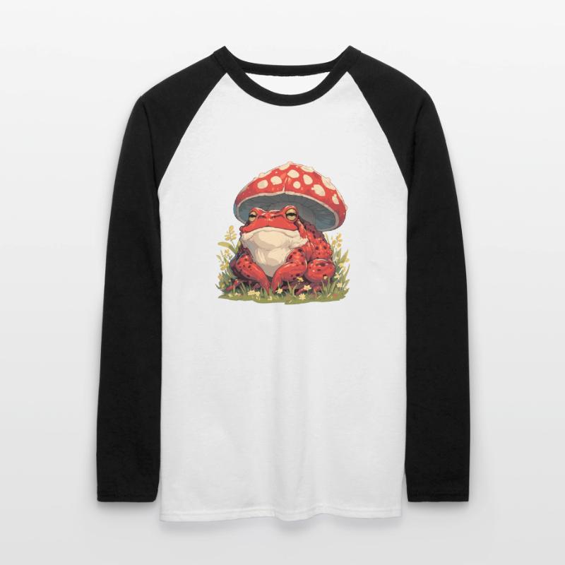 Toad Toads Toad Unisex Long Sleeve Baseball T-Shirt