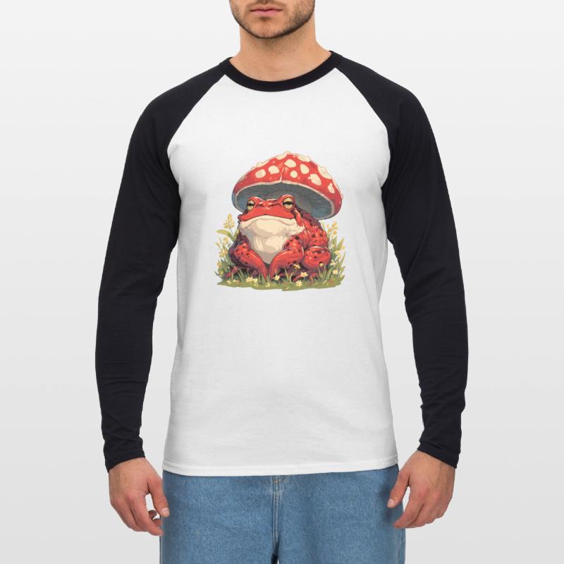 Toad Toads Toad Unisex Long Sleeve Baseball T-Shirt