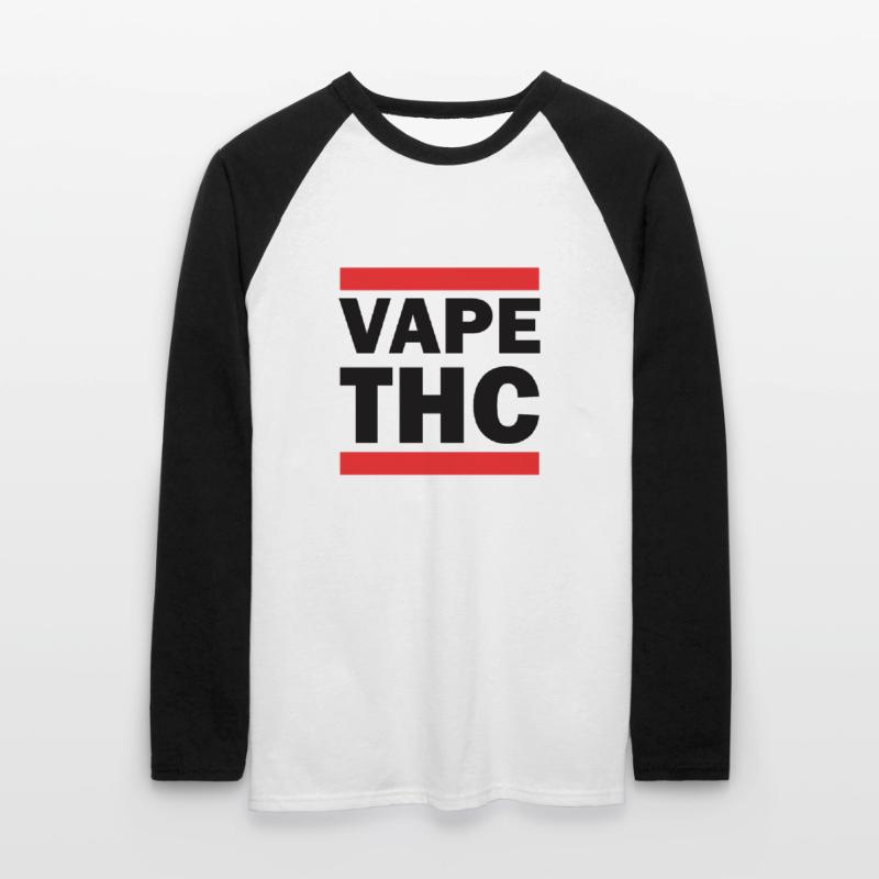 Vape THC Unisex Long Sleeve Baseball T-Shirt