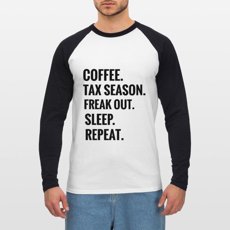 Comptabilité | Comptable comptable Comptable Comptable T-shirt baseball manches longues Homme