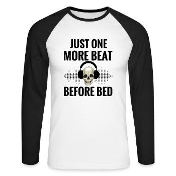 Sound Engineer Sound Engineer Sound Engineer Gift - Unisex Long Sleeve Baseball T-Shirt - white/black - Front - Nik (191cm)